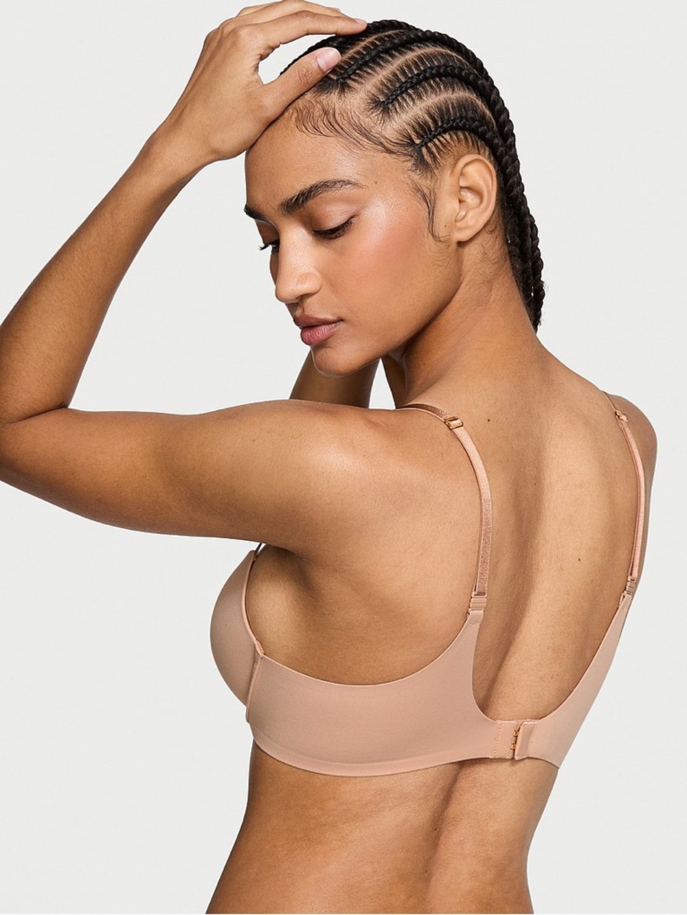 Victoria Secret love cloud smooth Push-Up Plunge Bra- Nude 3D - Picture 2 of 4